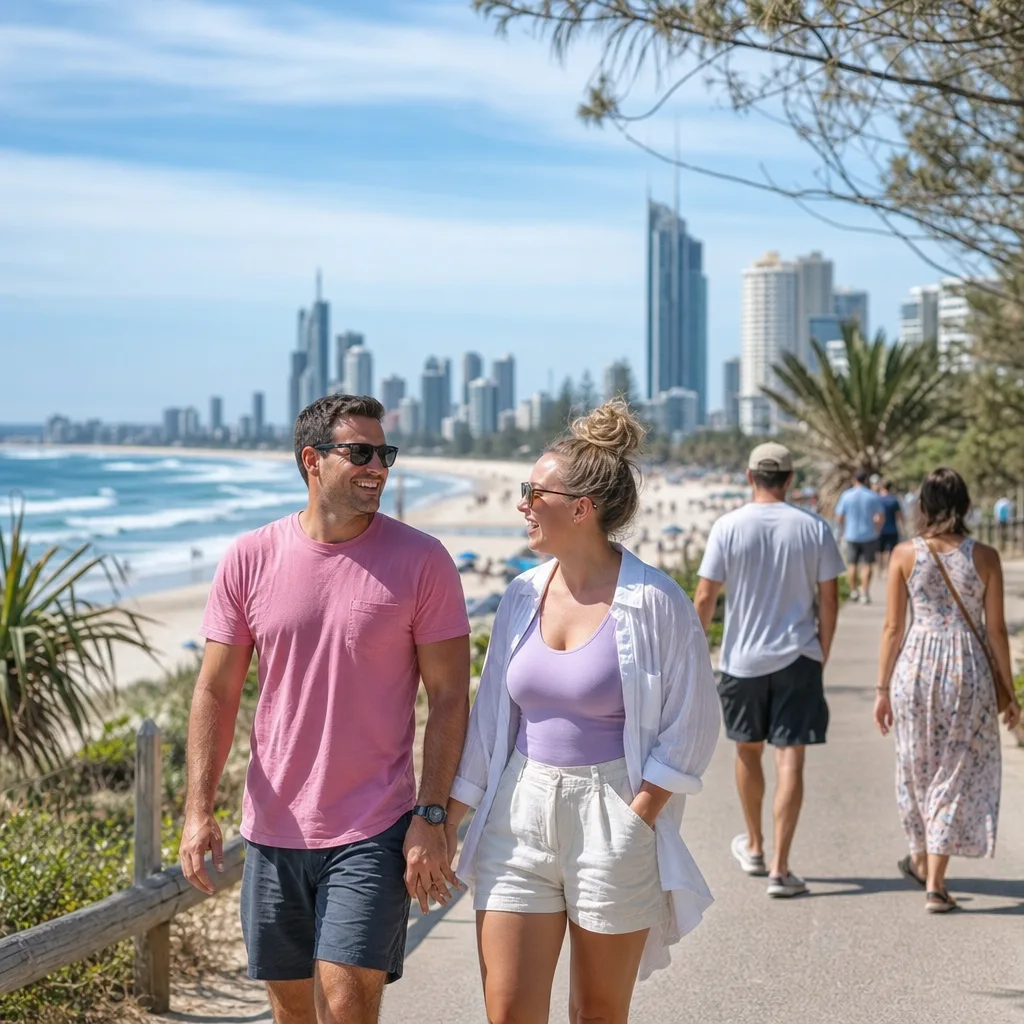 A busy Gold Coast cafe suited to a casual first meeting